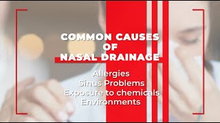 Solving Nasal Drainage Issues [upl. by Etteve49]