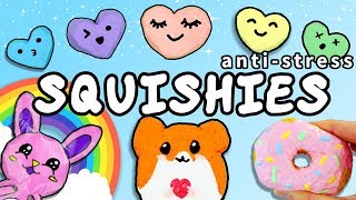 SQUISHIES KAWAII ANTISTRESS DIY [upl. by Mullac]