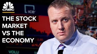 The Difference Between The Stock Market And The Economy [upl. by Ybbor]