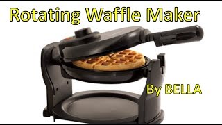 Bella Belgian Waffle Maker Unboxing amp Review [upl. by Pris]