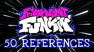 50 References in FNF Friday Night Funkin secrets [upl. by Ashford]