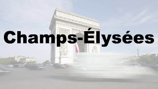 How to Say Champs Élysées CORRECTLY amp WHY French Pronunciation [upl. by Neelrahc420]