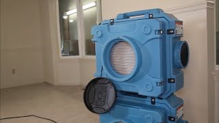 How to Use a 500 CFM Air Scrubber Operation amp Safety Tips  Sunbelt Rentals [upl. by Martelle]