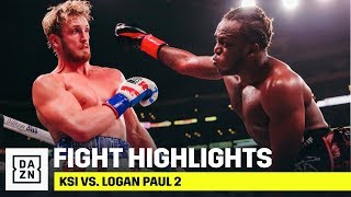 HIGHLIGHTS  KSI vs Logan Paul 2 [upl. by Naujak]