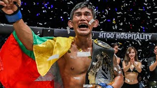 EVERY Aung La N Sang Win In ONE Championship [upl. by Savior181]