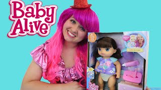 Baby Alive Twinkles N Tinkles  TOY REVIEW  KiMMi THE CLOWN [upl. by Aneba687]