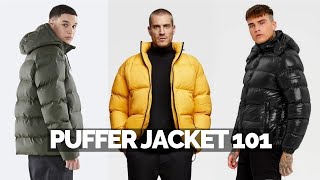 Best Puffer Jackets How To Style Them  Mens Fashion 2025 [upl. by Netsruk]