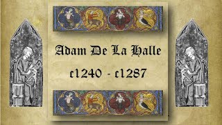 MEDIEVAL MUSICADAM DE LA HALLE [upl. by Anette]