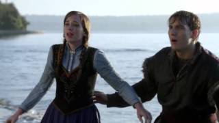 OUAT  4x09 Its a cold miracle Were all wet Elsa Emma Anna amp Kristoff [upl. by Ocihc751]