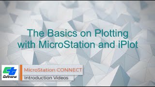 20 MicroStation CONNECT Printing Basics [upl. by Langham]