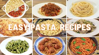 10 Easy Pasta Recipes [upl. by Muller]