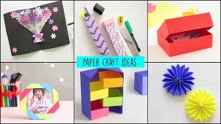 DIY Paper Crafts Ideas  Handcraft  Art and Craft [upl. by Hodess269]