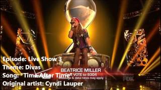 🎤 Beatrice Miller  All X Factor Performances [upl. by Lakim]