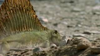 Walking with Monsters  Baby Dimetrodon rush [upl. by Atteyek]