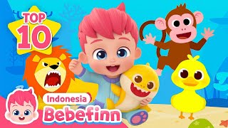 TOP 10  Kumpulan Lagu Anak  Bebefinn Bahasa Indonesia [upl. by Baiel870]