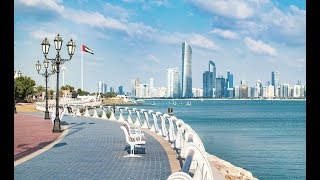 Corniche Abu Dhabi  Corniche Pedal Power Holiday visit Area  4K Video [upl. by Siward]