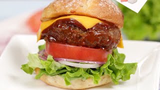 Beef Hamburger Recipe Homemade Beef Patties and Easy Hamburger Sauce  Cooking with Dog [upl. by Sullivan]