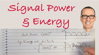 Signal Power and Energy [upl. by Ayaj]