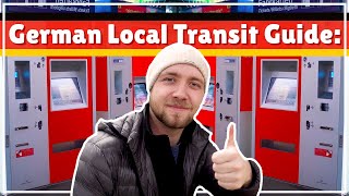 How To Buy Tickets and Navigate Germanys Public Transportation  Munich Germany [upl. by Sterrett598]