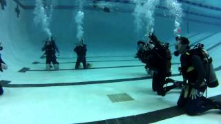 OPEN WATER DIVE POOL TRAINING SQUALUS MARINE DIVERS [upl. by Yelehsa382]