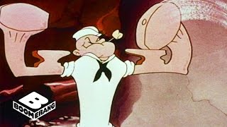 Spinach Lesson  Popeye the Sailor  Boomerang Official [upl. by Lichter]