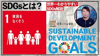 SDGs目標1【貧困ってなに？】わかりやすく解説 [upl. by Eylatan]