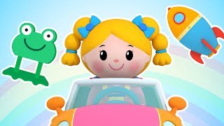 Driving in My Car  Mother Goose Club Nursery Rhymes [upl. by Leddy]