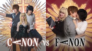 CANON vs FANON Death Note  part 2 [upl. by Omsare]