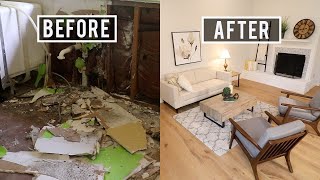 Before and After House Flip  Major Renovation [upl. by Nonahs]