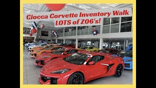 C8 Corvette Z06s at Ciocca Corvette [upl. by Blanchette986]