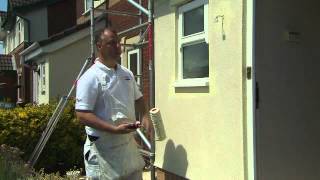 How to Apply Masonry Paint [upl. by Alexio454]