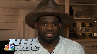 PK Subban gives sneak peek of The PK Project  NHL  NBC Sports [upl. by Yleve]