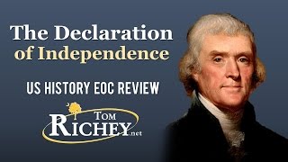 The Declaration of Independence US History EOC Review  USHC 13 [upl. by Alim313]