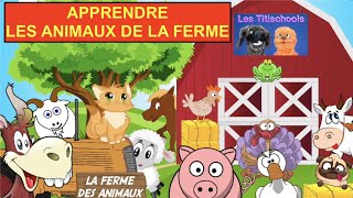 Apprendre les animaux de la ferme [upl. by Jillie52]