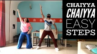 Chaiyya Chaiyya  Easy Choreography best for Sangeets [upl. by Emyle]