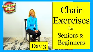 60 Minute CHAIR EXERCISES for SENIORS 💗  Full Body Workout at Home [upl. by Akemot448]