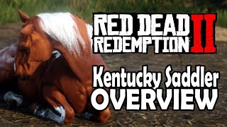 Red Dead Redemption 2 Horses  Kentucky Saddler Overview [upl. by Reivaj943]