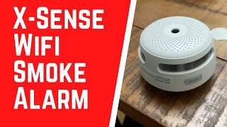 XSense Wifi Smoke Detector  WS01WT [upl. by Cecilio]