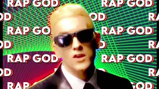 Rap God  Eminem fast part quotLYRICSquot [upl. by Annodas]