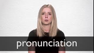 How to pronounce PRONUNCIATION in British English [upl. by Irabaj]