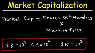 Market Capitalization of Stocks [upl. by Childers]