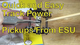 Quick And Easy Track Power Pickups From ESU 123 [upl. by Chuch]