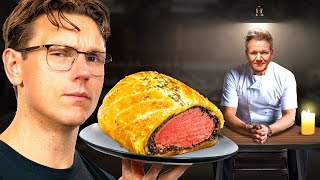 Cooking Gordon Ramsay A Perfect Beef Wellington [upl. by Aij]