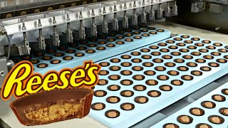 HOW ITS MADE Reeses Peanut Butter Cups [upl. by True]