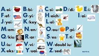 English Alphabet Pronunciation  Alphabet ABC Pronunciation [upl. by Anthia]