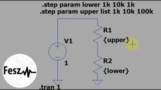 LTspice tutorial  EP3 param and step directives [upl. by Nesyt]