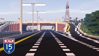 Minecraft  Highway Trip In Minecraft 3 [upl. by Stavro]