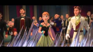 Frozen Elsa Flees From Arendelle Clip HD [upl. by Neroc]