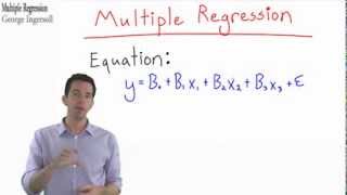 Stats 35 Multiple Regression [upl. by Kaitlynn435]