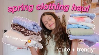 HUGE springsummer try on haul 2021 [upl. by Assedo]